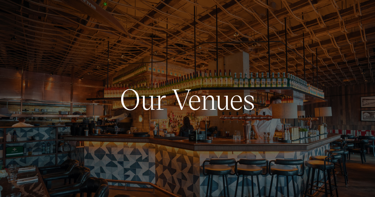 Interior of an Eclective restaurant and bar venue in Dublin