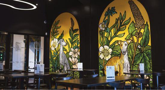 Hospitality and public area at a Greyhound Racing Ireland venue