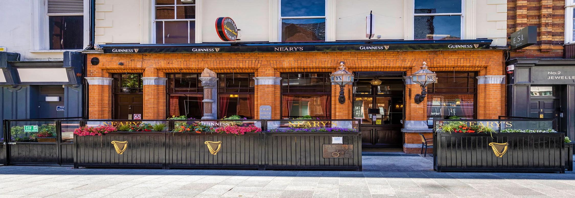 Street frontage of Neary's Dublin