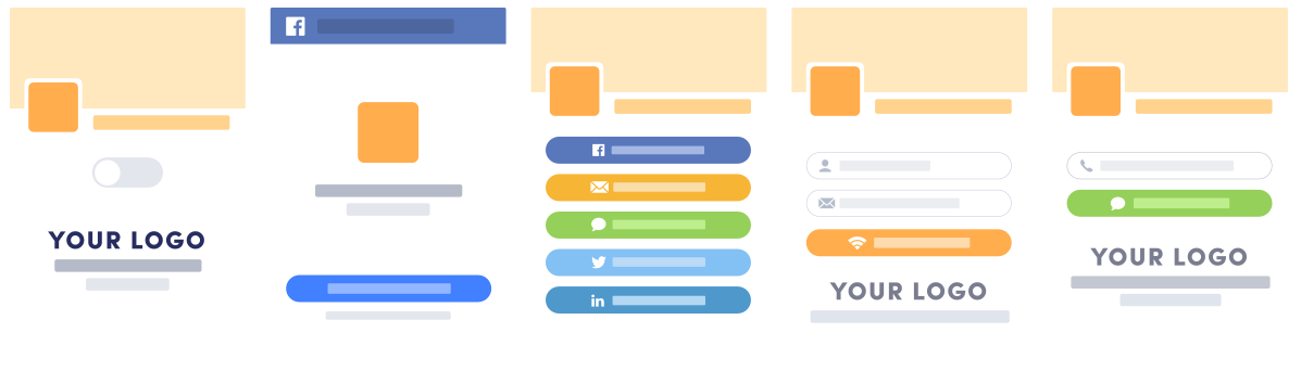Splash Page Layout Options